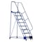 Vestil 110 H Steel PW Ladder, Perforated, 8 Step, 8 Steps LAD-PW-32-8-P - alternate 2